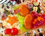 ビーフンと蒟蒻麺で低糖質★ミニトンカツ作り方3写真