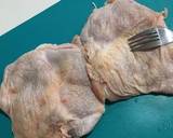 ガリバタめんつゆのチキンソテー。作り方1写真