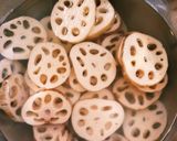 玉ねぎこぶおろしソースの♥蓮根はさみ焼き作り方2写真