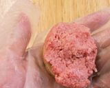 玉ねぎこぶおろしソースの♥蓮根はさみ焼き作り方5写真