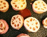 玉ねぎこぶおろしソースの♥蓮根はさみ焼き作り方6写真