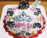 ケーキ屋さんのスポンジ♪+デコ例♪作り方14写真