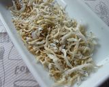 長いもと炒りしらすの和え物。作り方4写真