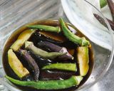 鎌倉野菜のとってもカラフル♪揚げびたし作り方4写真