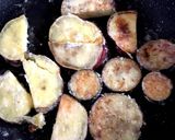 ナスとサツマイモの甘辛丼作り方4写真