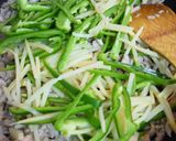 野菜モリモリ♪ごはんがすすむ青椒肉絲作り方8写真