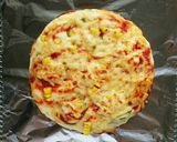 ランチに簡単☆炊飯器でふんわりピザパン。作り方7写真
