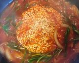 簡単！5分！辛ナポ麺♫作り方5写真