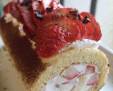 苺の生ロールケーキ作り方12写真