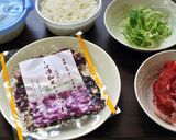 京風 生しば漬けチャーハン 漬物で一味作り方1写真