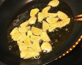 豚こま肉とトマトのカリカリ生姜サラダ作り方3写真
