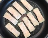 餃子の皮ですぐできる豚肉巻き♡作り方3写真