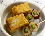 枝豆ちくわの雪だるま作り方5写真