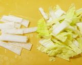 あっさり☆大根と白菜とカニカマの南蛮漬け作り方1写真