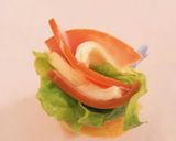 お弁当にも♥くるくるフラワーサンドイッチ作り方7写真