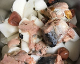 鯖 大根 梅干し 鯖缶煮込み QC 簡単作り方1写真