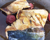 フライパンで簡単♪ぶりの梅干し照り焼き作り方9写真