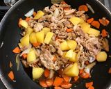 豚肉で肉じゃが作り方5写真