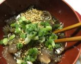 ごまあじ？(あじのお刺身リメイク♡)作り方3写真