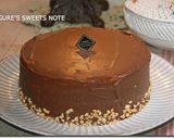 ピーナッツバターのチョコガナッシュケーキ作り方23写真