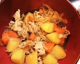 豚肉で肉じゃが作り方9写真