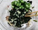 ワカメ、キュウリ、ミョウガのさっぱり和え作り方3写真