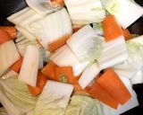 鶏胸肉で八宝菜作り方6写真