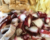 簡単！旨味たっぷり！タコの炊き込みご飯作り方2写真