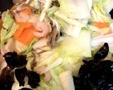 鶏胸肉で八宝菜作り方7写真