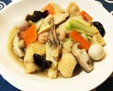 鶏胸肉で八宝菜作り方10写真