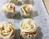 ペリメニ薔薇餃子風♡作り方15写真