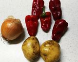 赤ピーマンのスープ作り方1写真