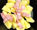 かんたん☆味噌じゃがベーコン作り方1写真
