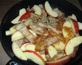 豚肉とりんごの蒸し焼きdeこぶおろし♪作り方10写真