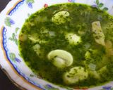 パセリと紫玉ねぎのコンソメスープ作り方8写真
