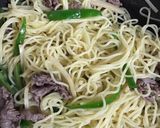 青椒肉絲焼きそば♪作り方5写真