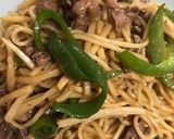 青椒肉絲焼きそば♪作り方8写真