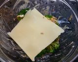 レンジで簡単！ブロッコリー銀鮭チーズ作り方4写真