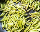 安い美味しい常備菜♪さつま芋の茎きんぴら作り方5写真