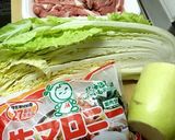 生マロニーちゃん白菜大根豚ミルフィーユ♪作り方1写真
