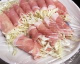 肉巻きキャベツ☆さっぱり塩レモンだれ作り方3写真