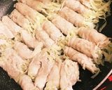 肉巻きキャベツ☆さっぱり塩レモンだれ作り方5写真