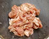 簡単！豚かぼちゃの甘酢炒め作り方1写真