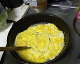 四角豆と白茄子の卵炒め作り方3写真