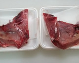簡単！美味しい！家庭で、ブリのカマ焼き。作り方1写真