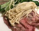 水菜とエノキの牛肉巻き旨味たっぷりタレ作り方3写真