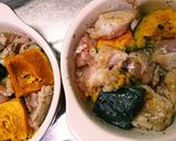 鶏とカボチャのバジルマヨチーズグラタン✨作り方2写真