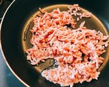 羅臼昆布佃煮肉みそ丼作り方4写真