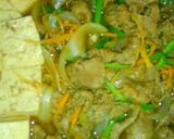 〆のうどんが最高♪野菜たっぷり肉豆腐作り方9写真