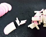 １分★簡単【胡瓜と板カマのとびっこ和え】作り方3写真